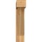 Ekena Millwork Traditional Block Rough Sawn Bracket w/ Offset Brace, Western Red Cedar, 8"W x 38"D x 38"H BKT0806X38X38TRA05RWR - alternate 3
